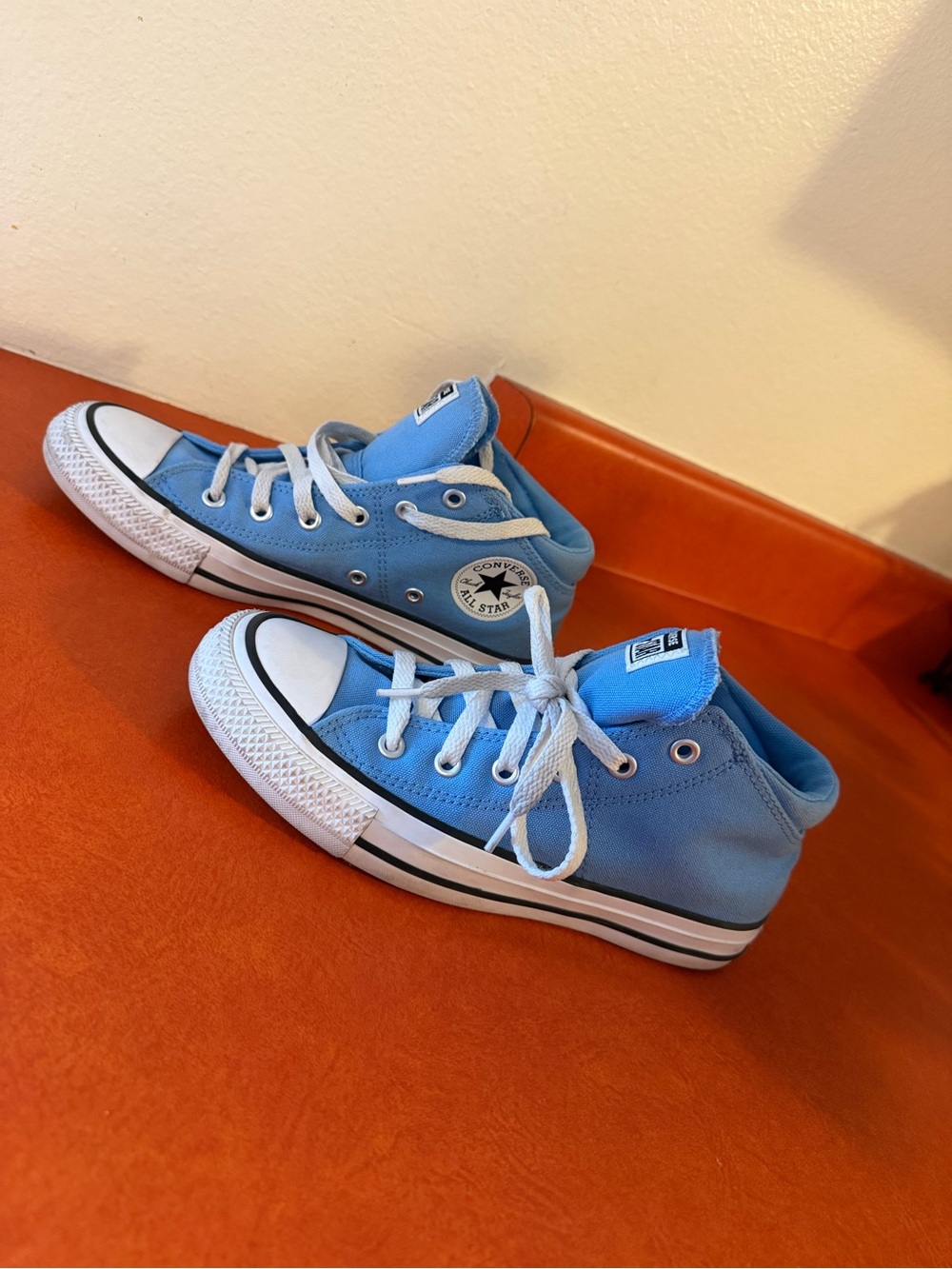 Kids' Light Blue converse LIKE NEW